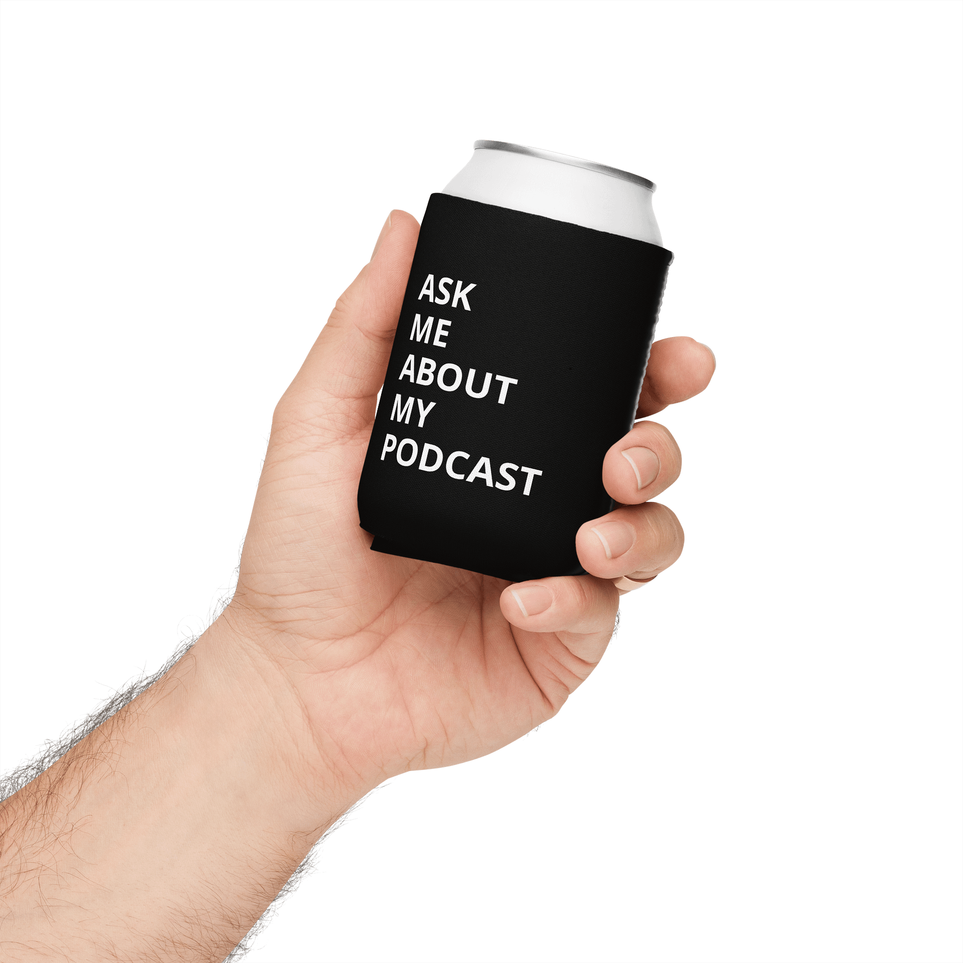 Podcast Enthusiast Can Cooler product image (4)