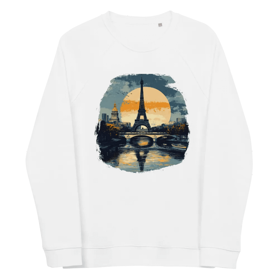 Paris Sunset Sweatshirt - Eiffel Tower Romance product image (4)