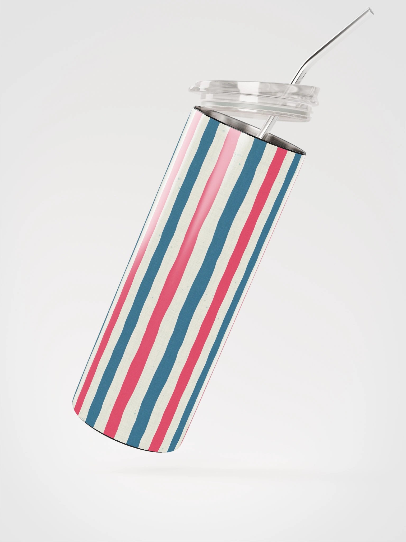 Cosmic Bloom Stripes Tumbler product image (2)