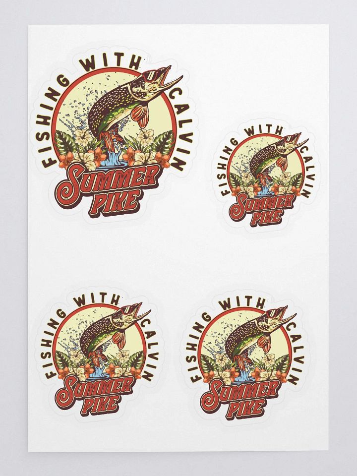 Summer Pike Vintage Hawaï Sticker Set product image (1)