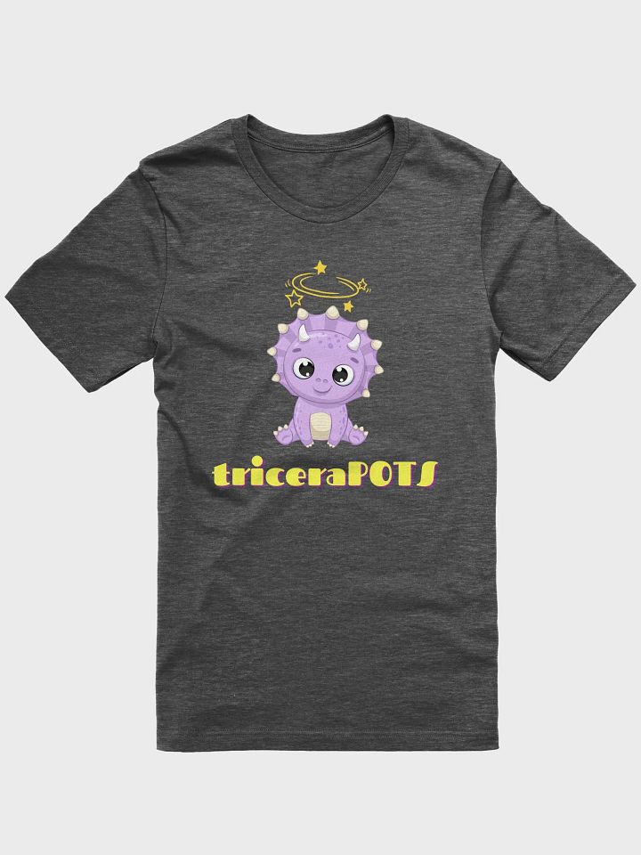 Tricerapots Dinosaur Funny - Unisex T-shirt Bella Canvas 3001 product image (5)