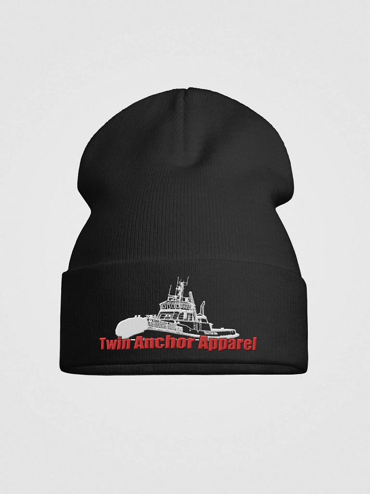 Marco tug white & red Knit Beanie product image (1)