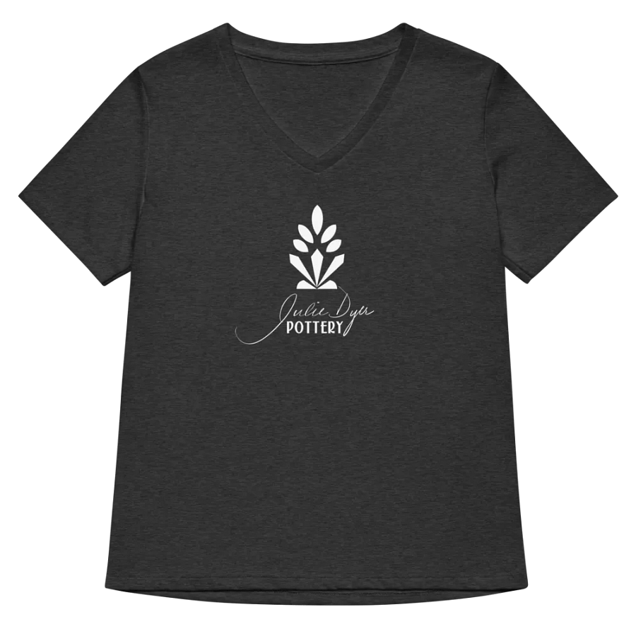 ladies v neck with white product image (2)