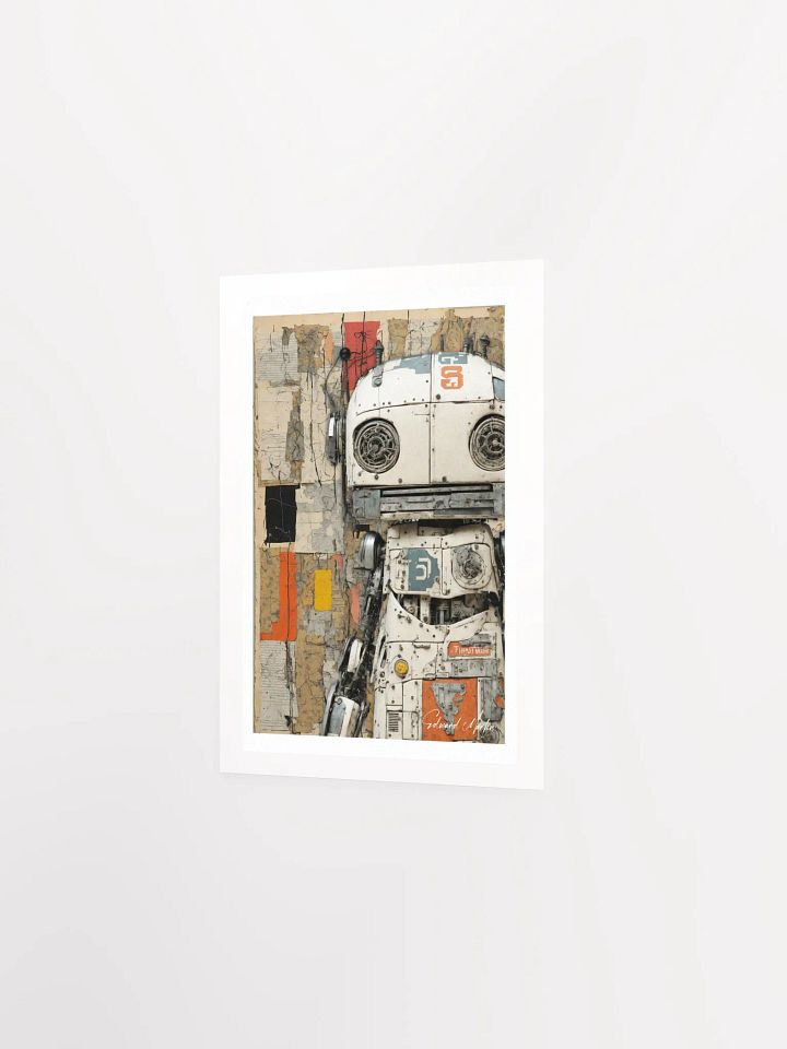 Industrial Robot Retro Poster by Edward Martin product image (13)