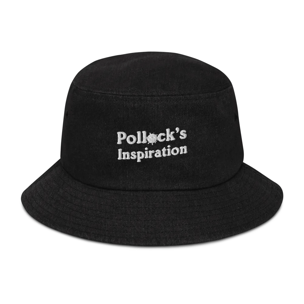 Pollock's Inspiration ( Denim Bucket Hat ) product image (1)