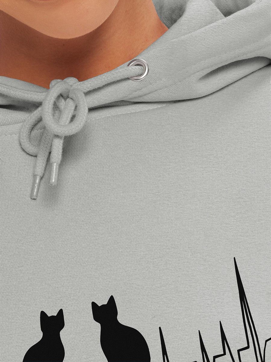 Love Cats Heartbeat Hoodie product image (7)