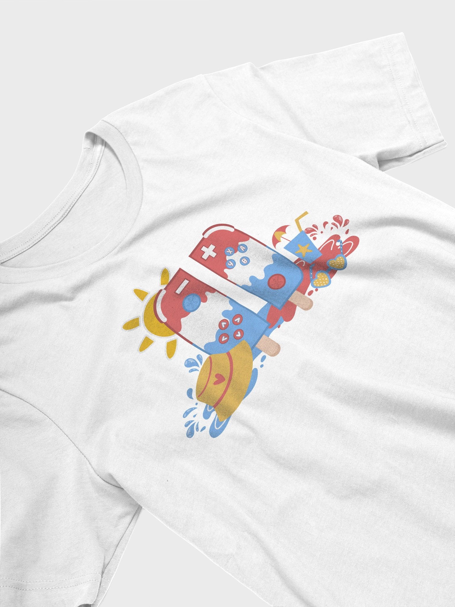 Summer Popsicle Controller Tee product image (121)