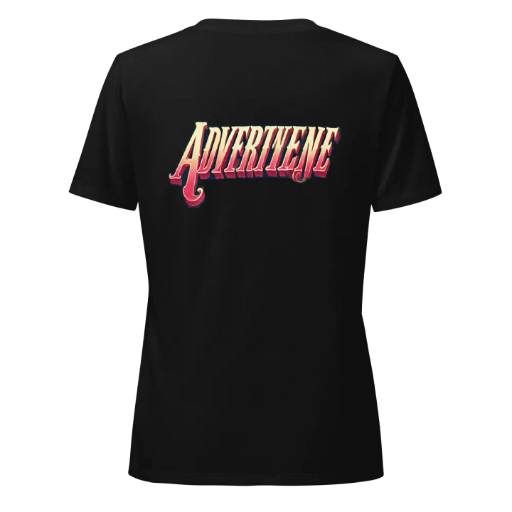 Vibrant Gradient Typography V-Neck Tee product image (1)