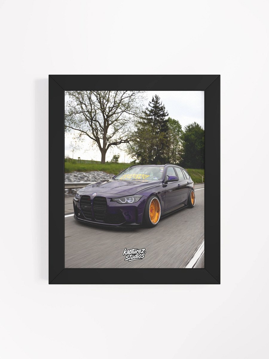 Purple BMW Wagon Roller – Bold Contrast Edition product image (16)