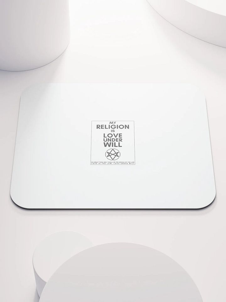 Pad Mouse ”Love under Will” (Aliester Crowley) product image (1)