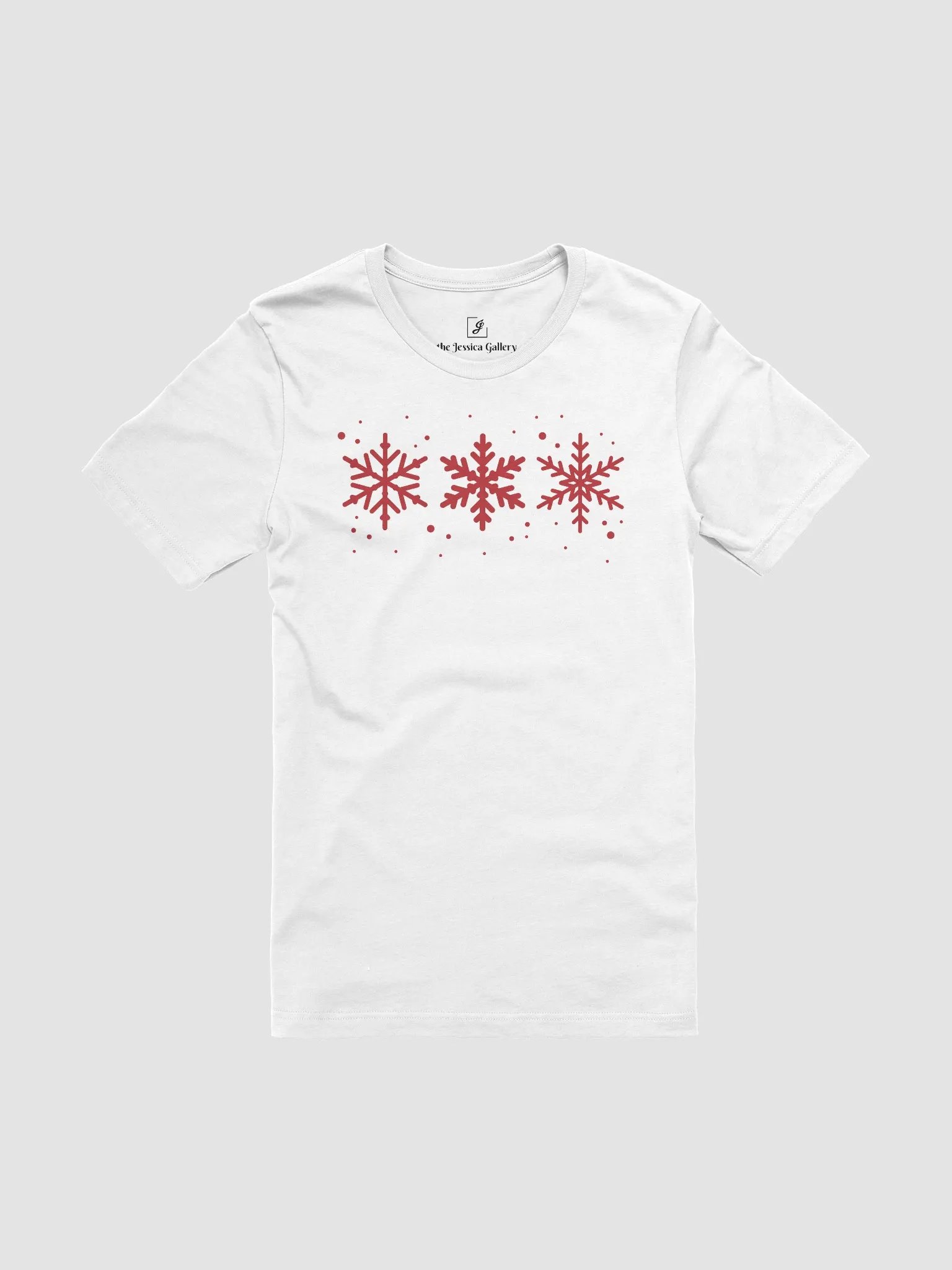 Snowflakes Supersoft Classic Fit T-Shirt product image (1)
