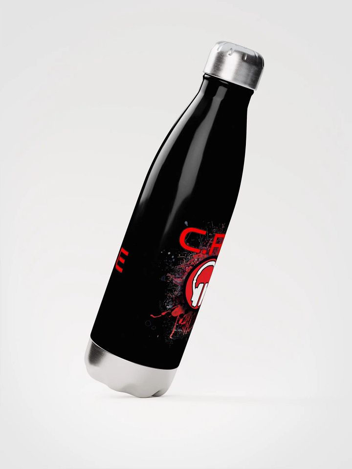 C.R.T Paint Splatter Stainless Steel Water Bottle product image (2)