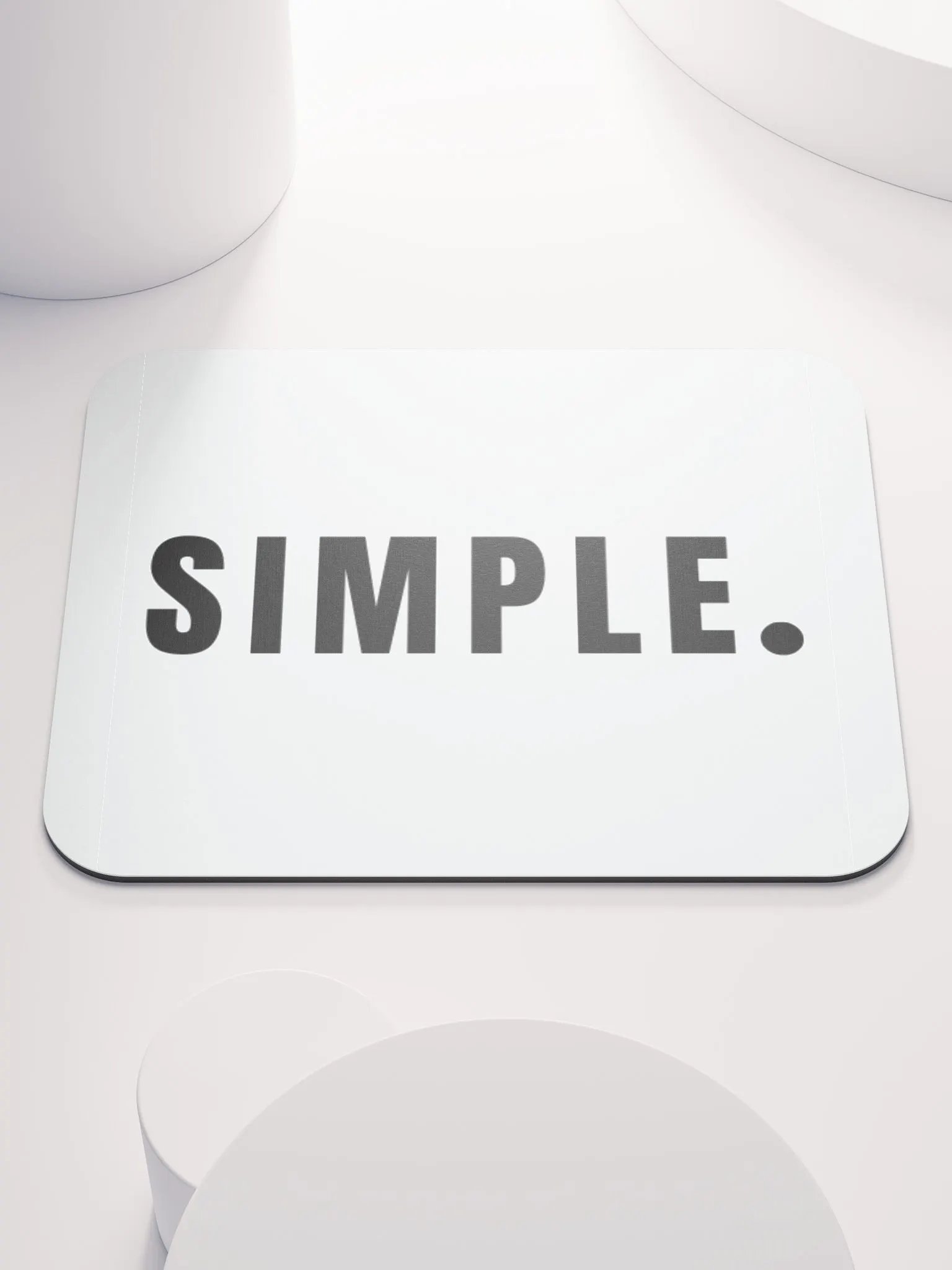 Bold & Simple Mouse Pad product image (2)
