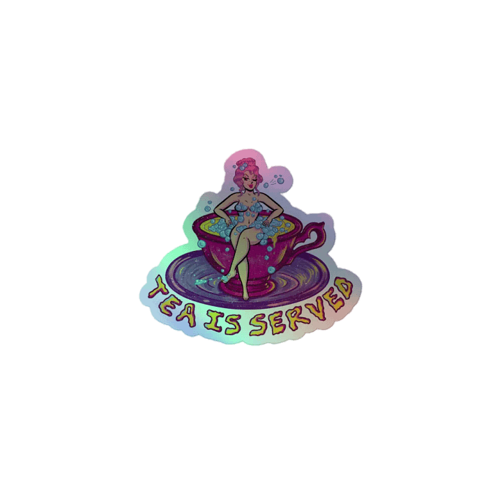Tea is Served Sticker product image (1)