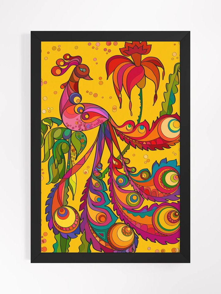 Vibrant Avian Majesty Poster - Tropical Bird product image (1)