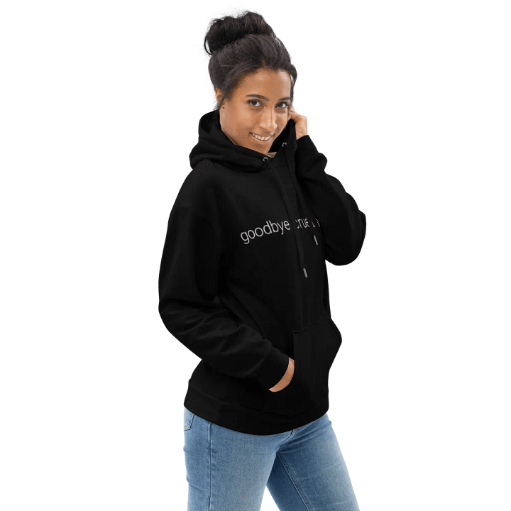 goodbye cruel world, rm -rf / hoodie (dark mode) product image (2)