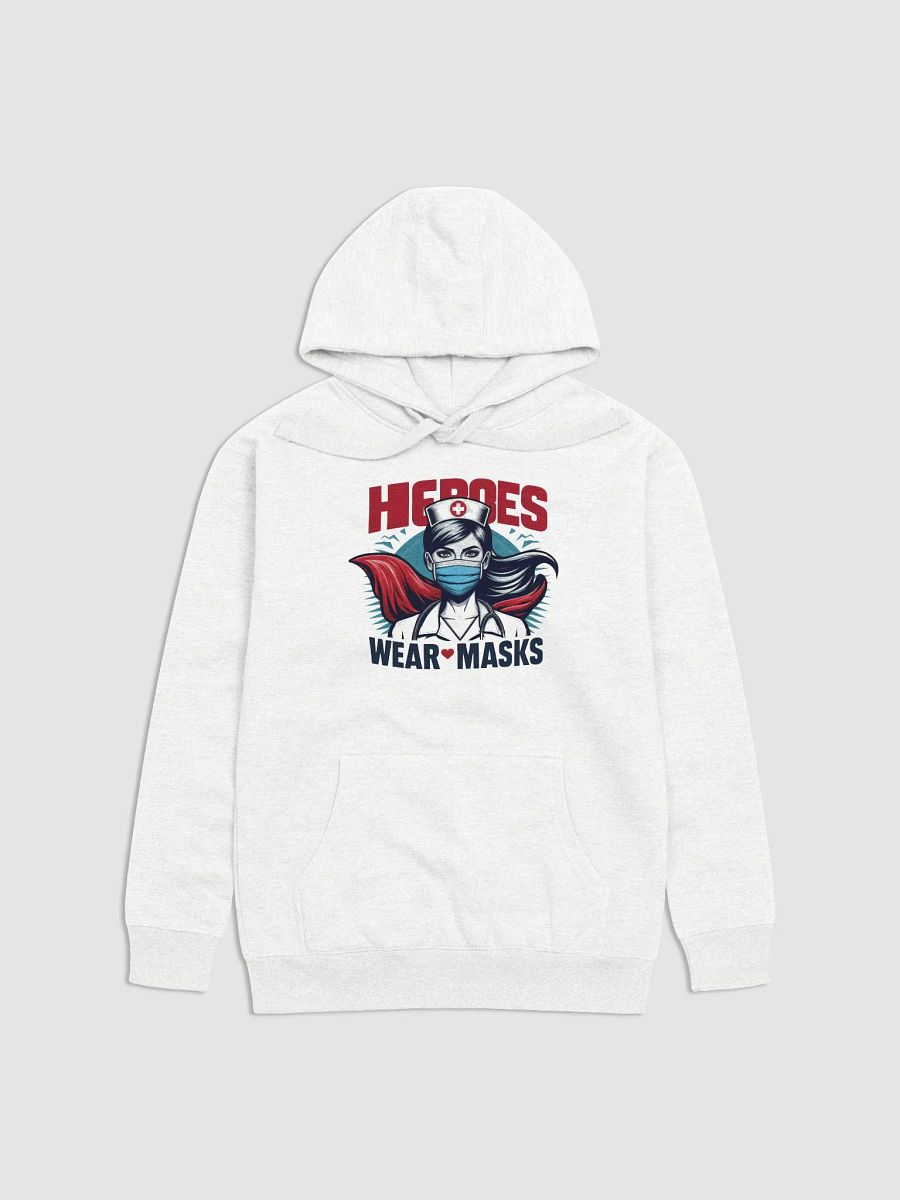 Heroes Wear Masks Illustrated Hoodie product image (1)