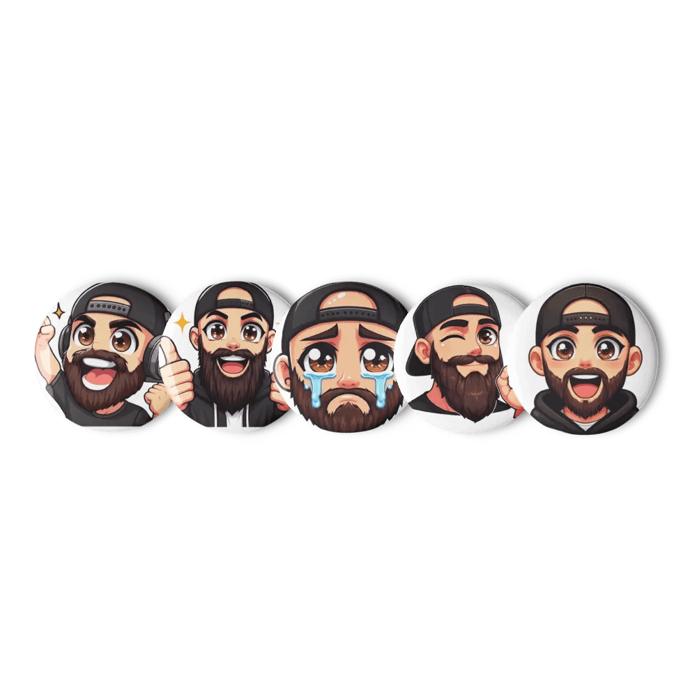 LoneVikingTTV Emotes Badges (5pcs) product image (3)