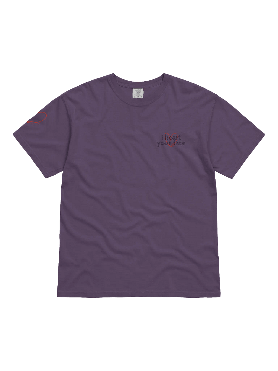 I heart your face *T-shirt* product image (1)