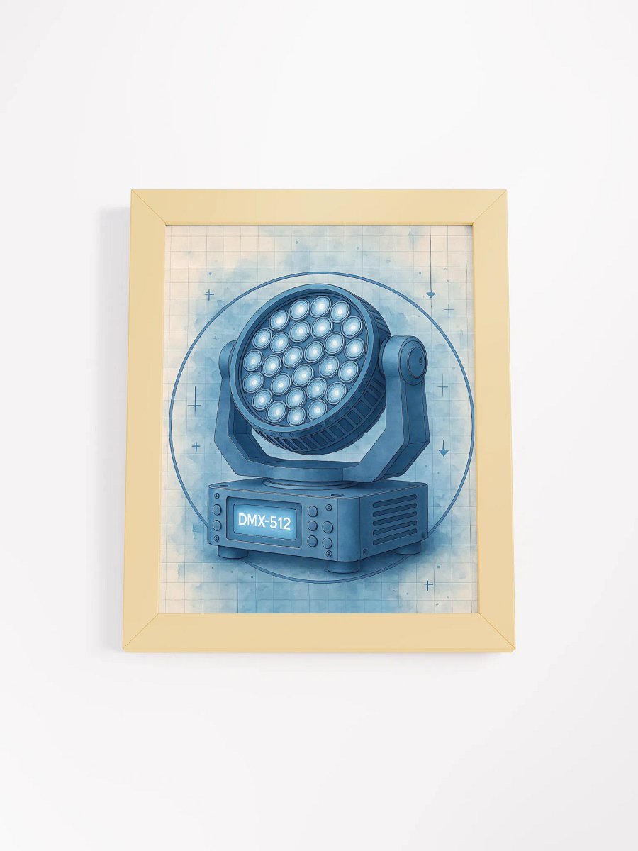 Theatrically Jerry: "Schematics" Moving Head Wash Fine Art product image (3)