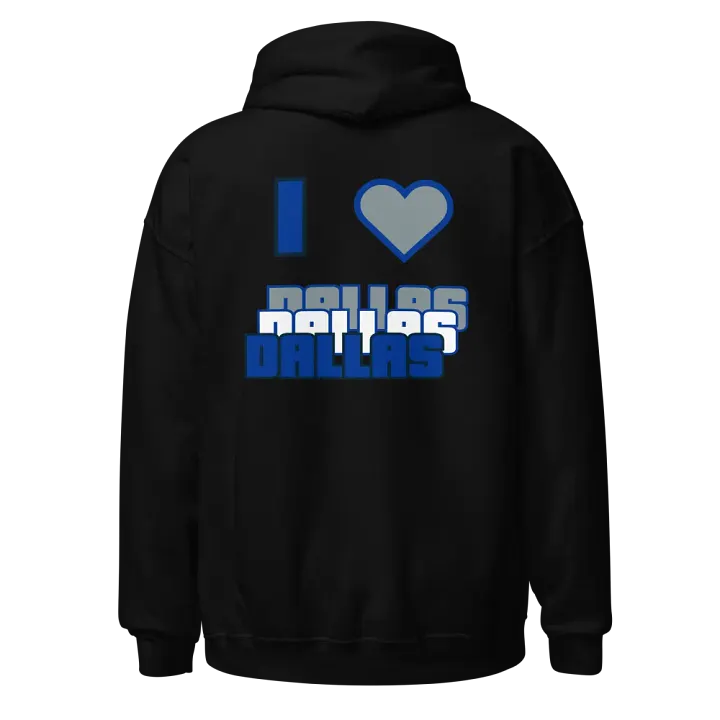 "I Love Dallas" Hoodie product image (1)