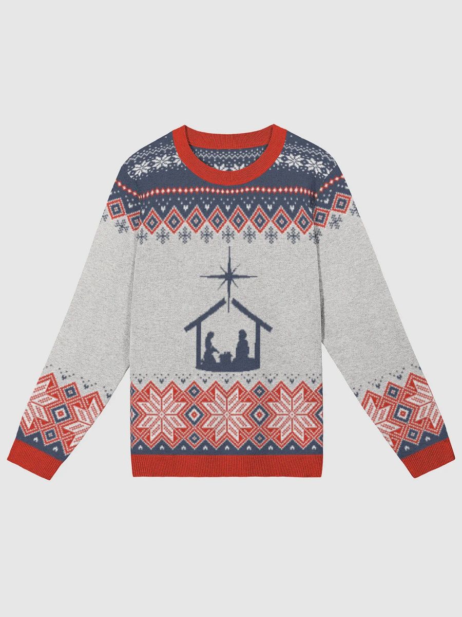 Knitted Nativity Sweater product image (2)