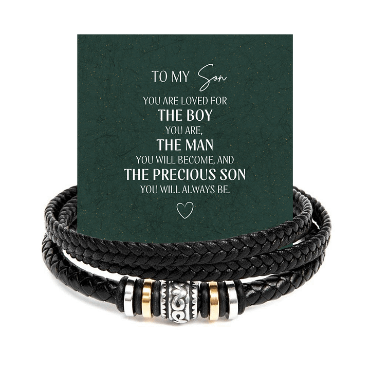 Son Forever Bracelet - You Are Loved For The Boy You Are product image (1)