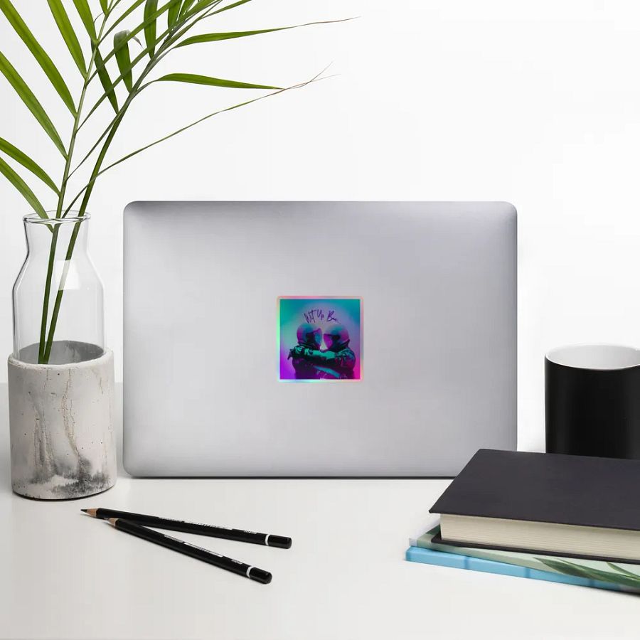 Cosmic Embrace! Holographic Sticker Sheet product image (14)