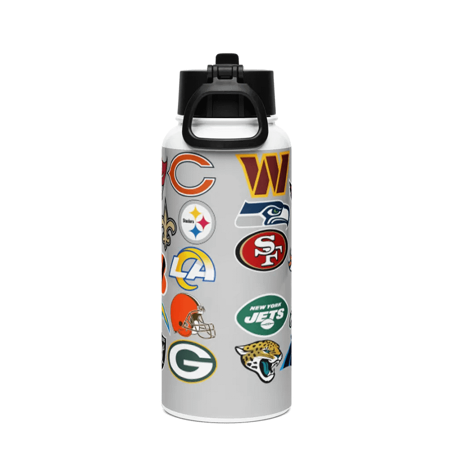 Team Logos Stainless Steel Water Bottle product image (2)