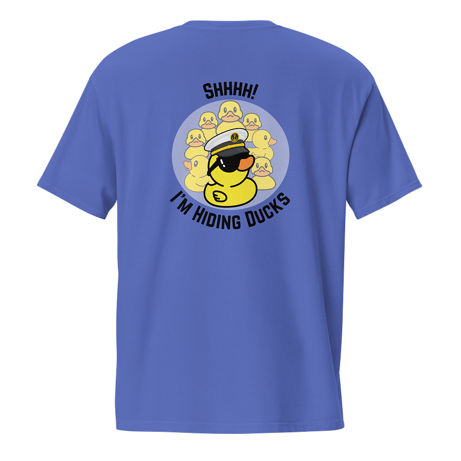 Adult Hiding Ducks T-Shirt - Blue product image (1)