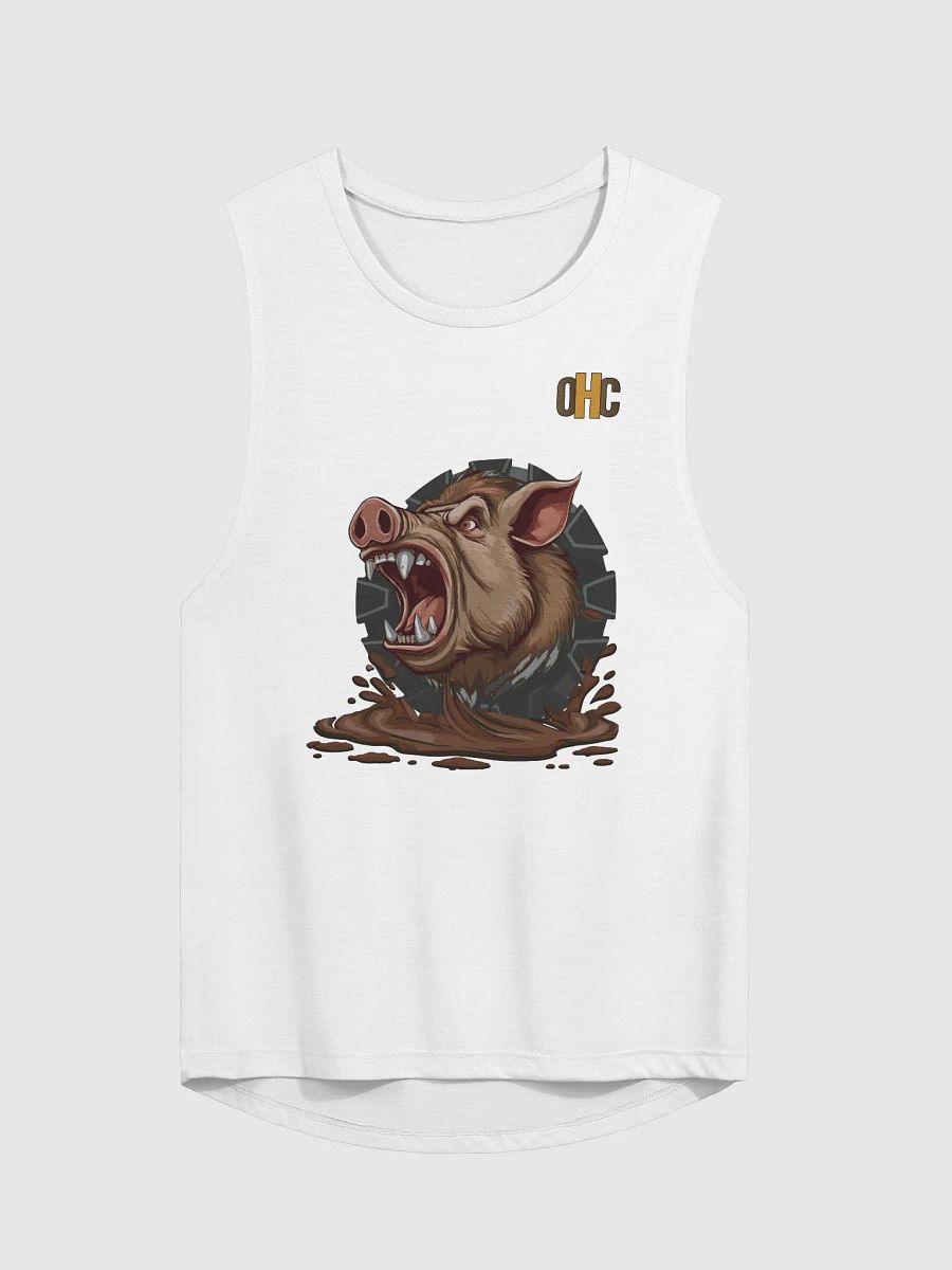 The Reckless Hog (Boar) - Bella+Canvas Women's Flowy Muscle Tank product image (4)