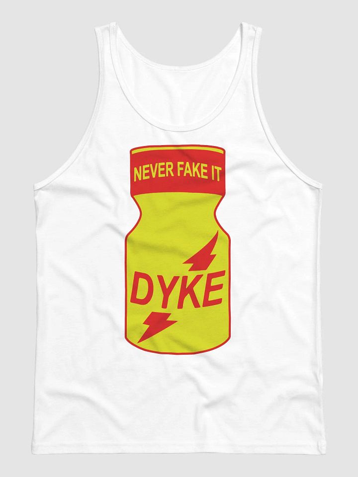 Dyke Poppers Tank 👃 White product image (1)