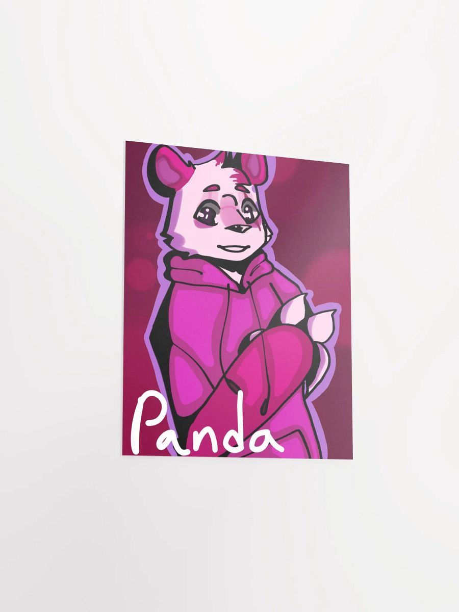 Panda portrait paper poster product image (3)