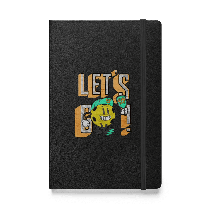 Lets Go Pickleball Hardcover Notebook product image (1)