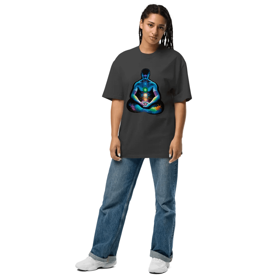 [Meditation] Oversized T-Shirt product image (9)
