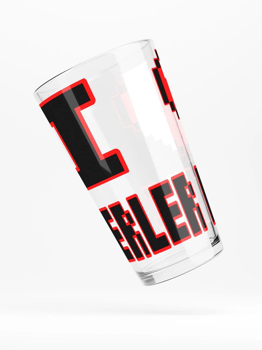 I Heart Perler Bead 2 Pint Glass product image (4)