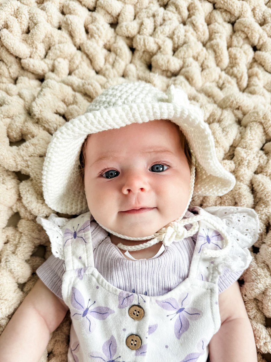 Baby Sand Sunhat Crochet pattern product image (9)