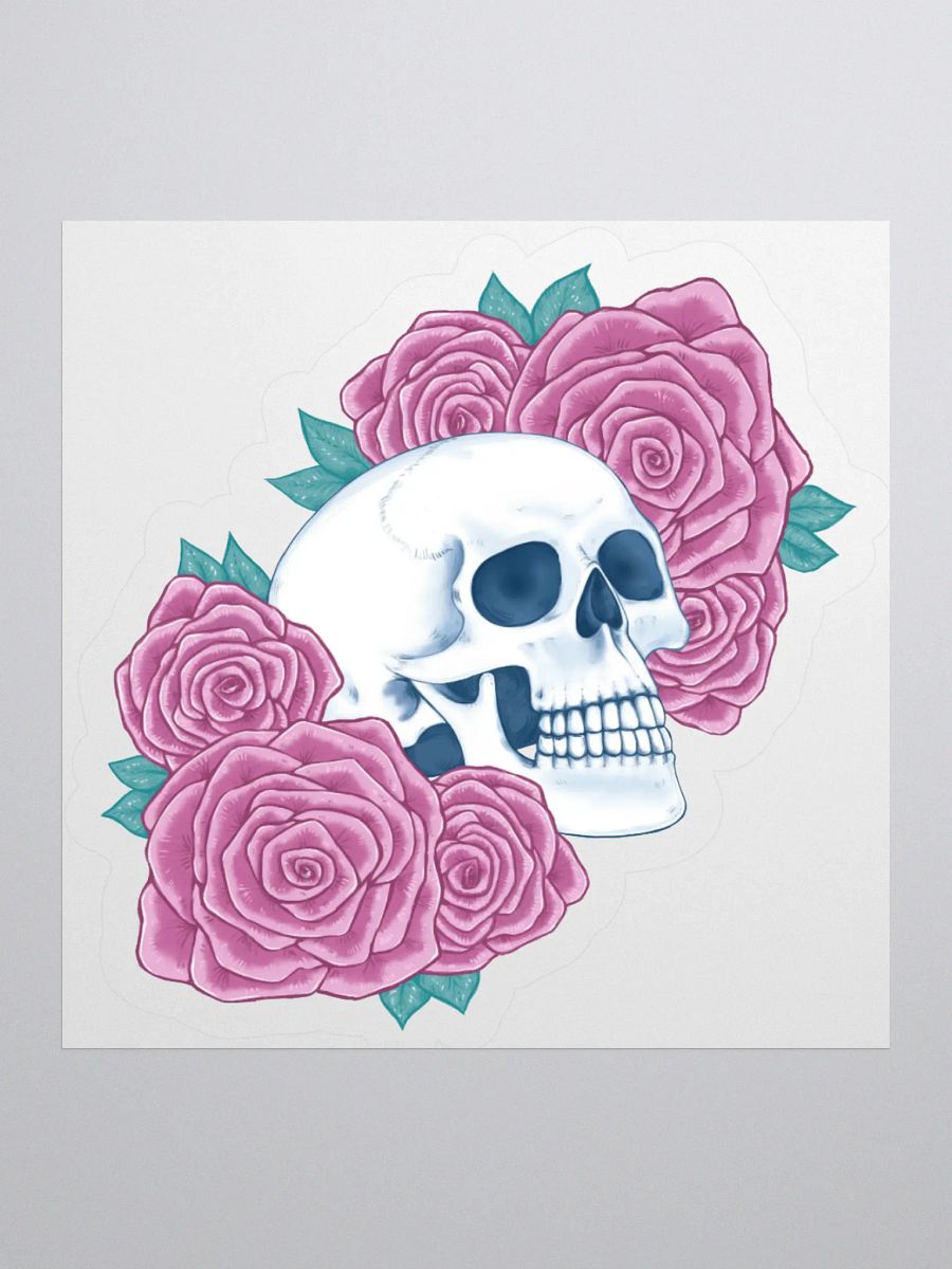 Floral Skull Stickers product image (1)