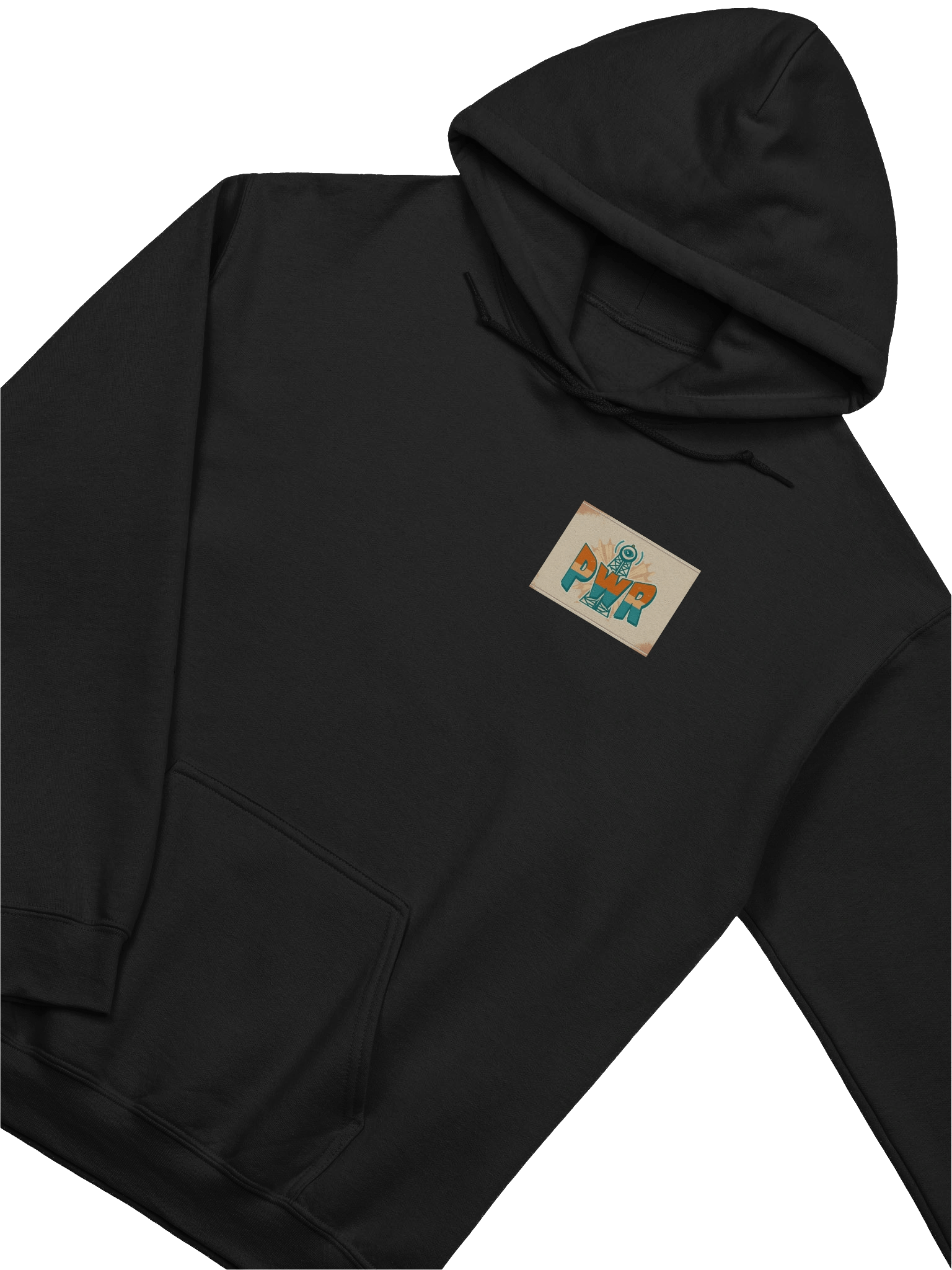 Woman's Black PWR Radiating Eye Hoodie product image (3)