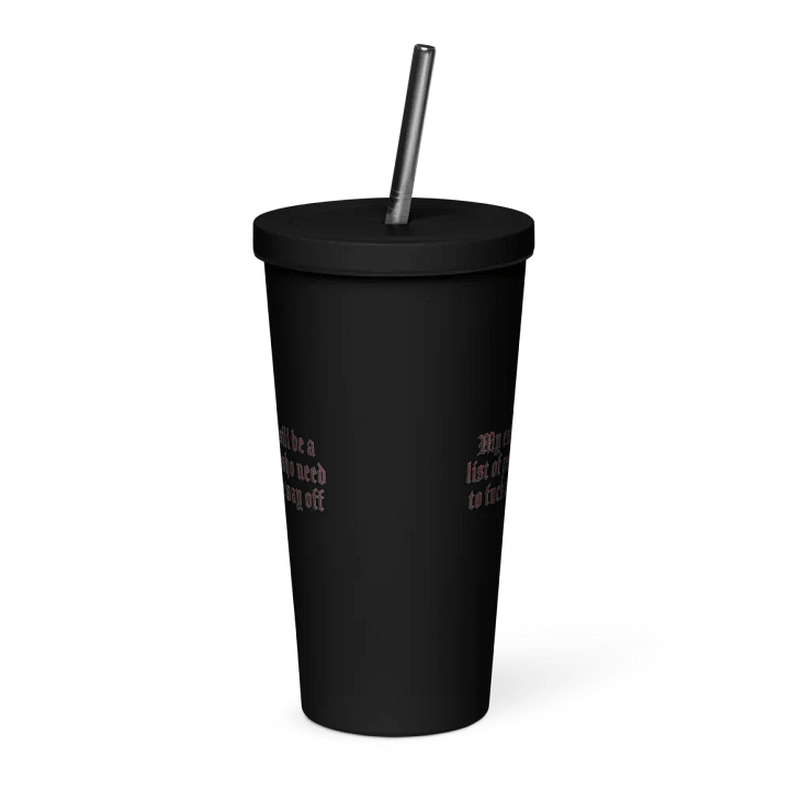 Eulogy - Black Tumbler product image (1)