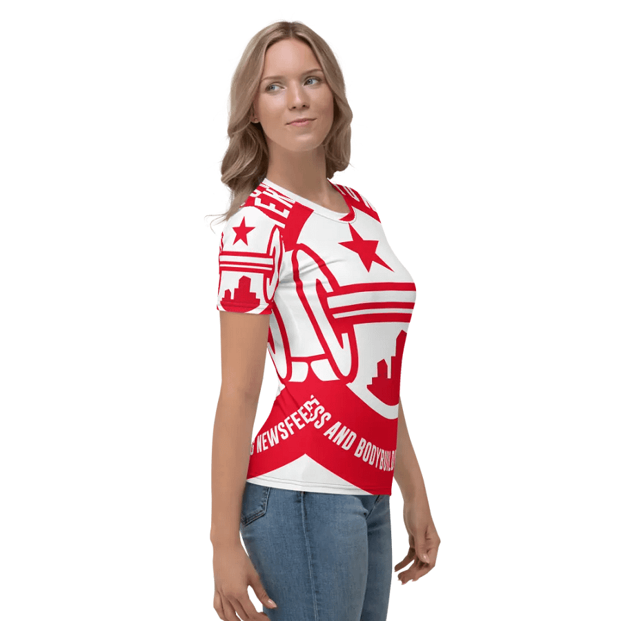IFBNewsfeed.Org's All-Over Print Women's Crew Neck T-Shirt product image (7)