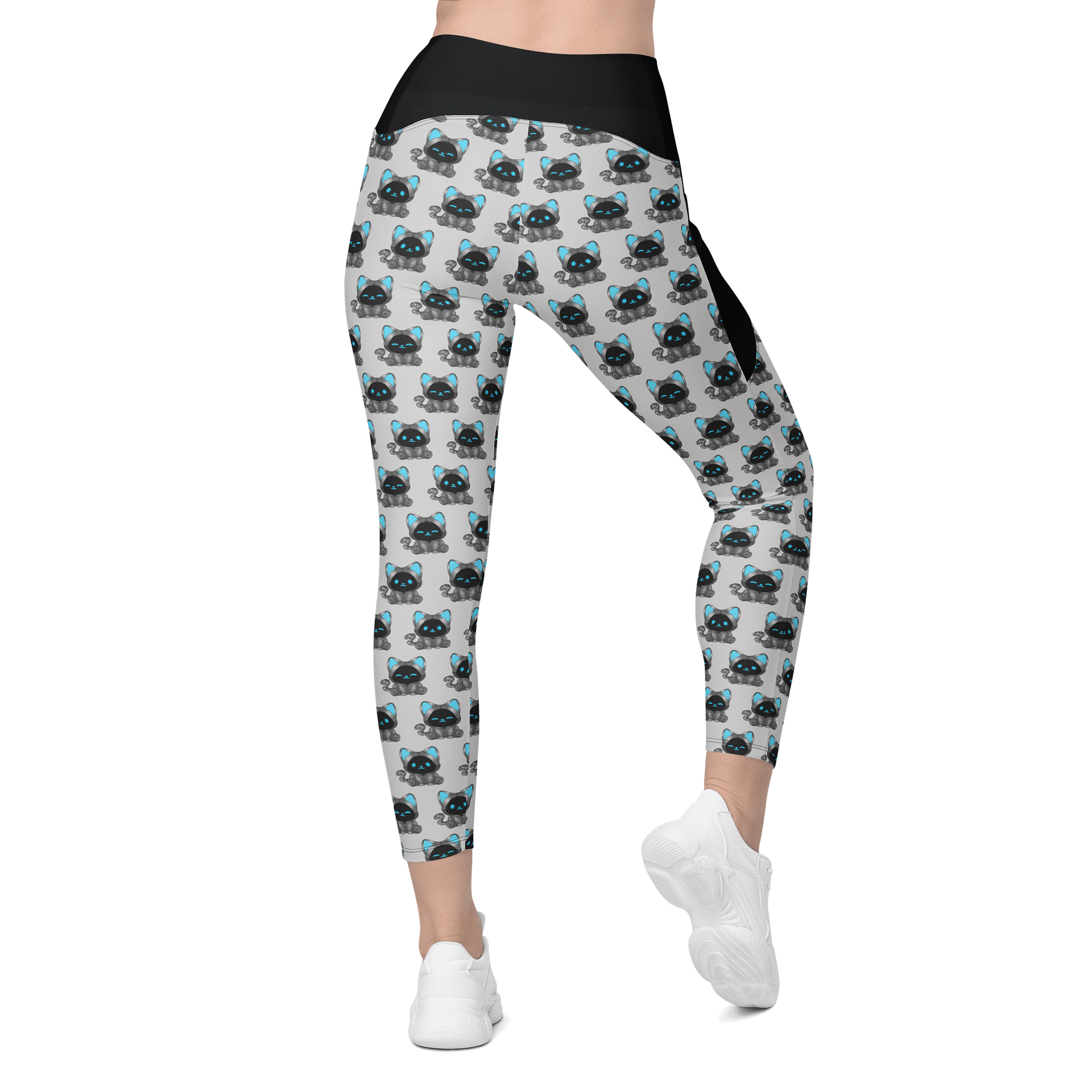 PalBot Leggings w/Pockets (Blue) product image (2)