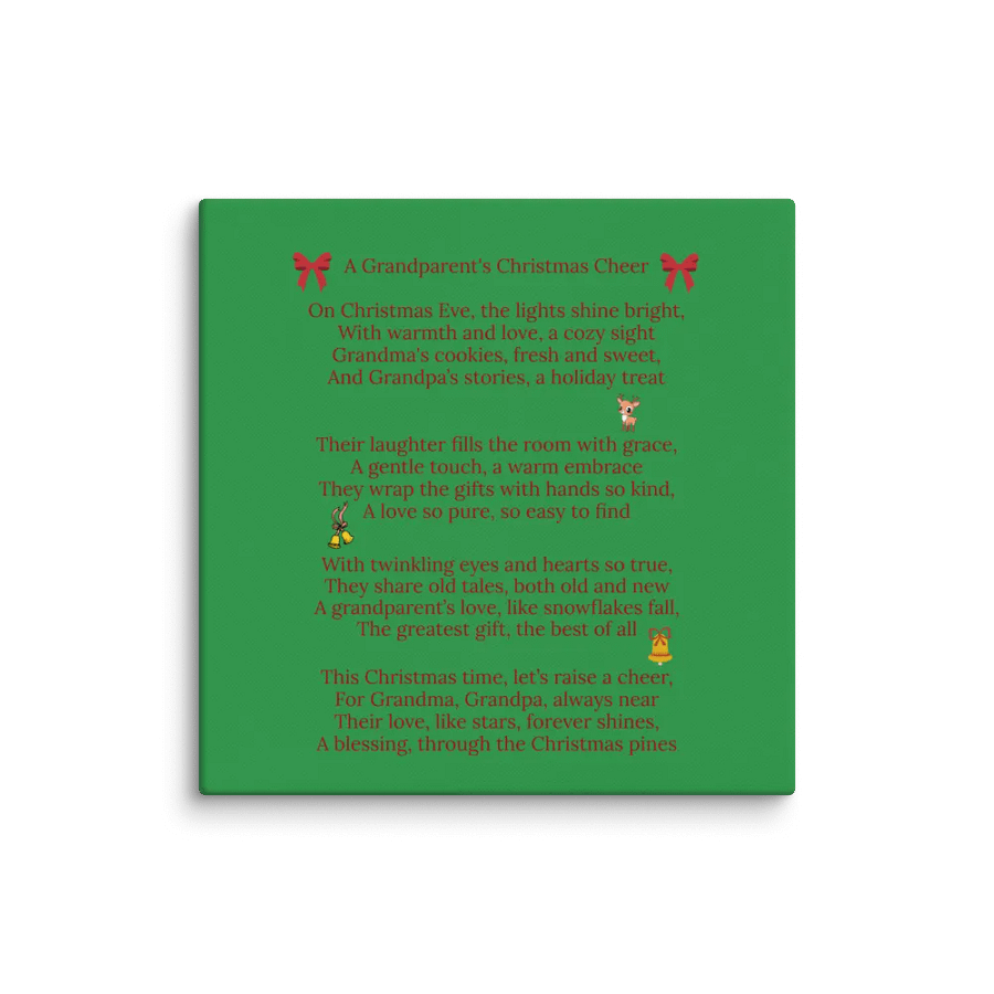 Grandparents' Christmas Tales Canvas product image (1)