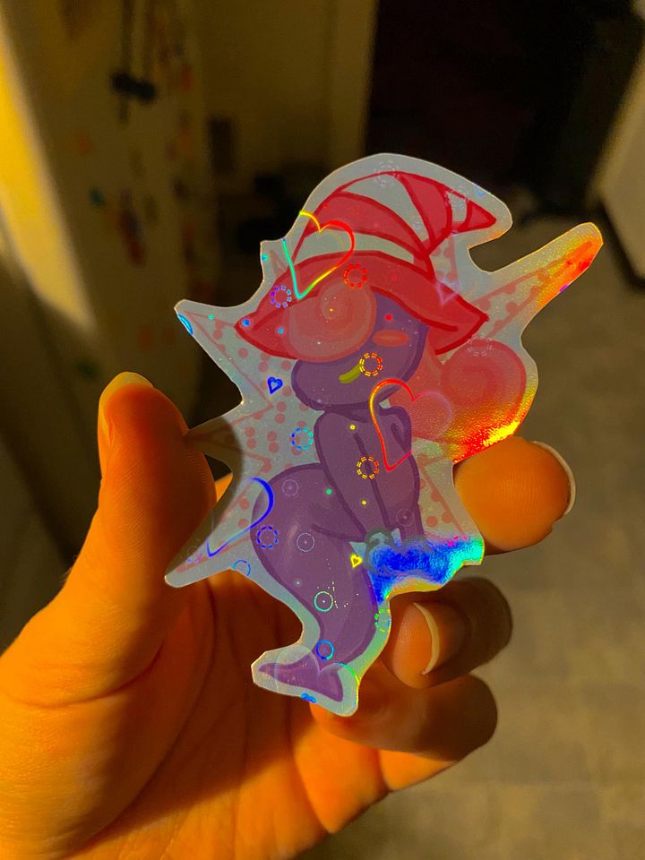 Vivian Holo STICKER - Paper Mario Thousand Year Door product image (2)