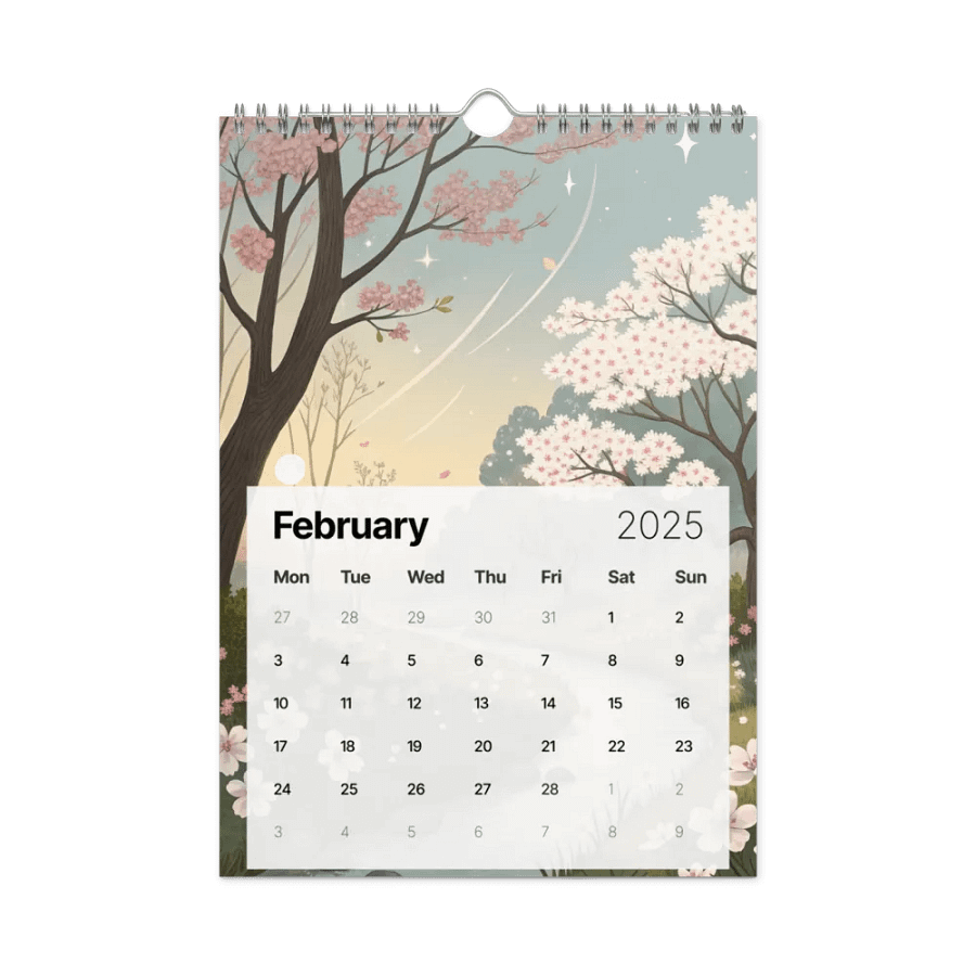 MAGICAL ANIME SEASONS WALL CALENDAR 2025 product image (5)