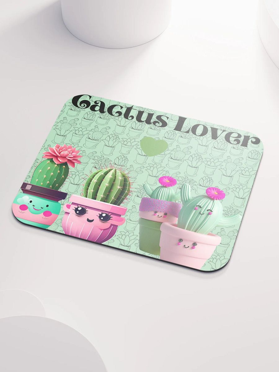 Cheerful Cactus Mouse Pad product image (3)