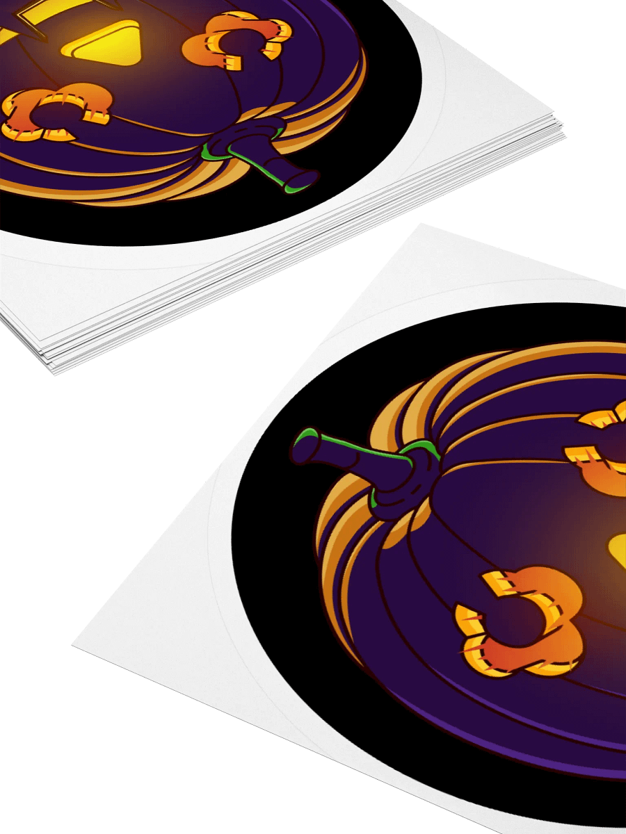Flame pumpkin - Stickers product image (16)