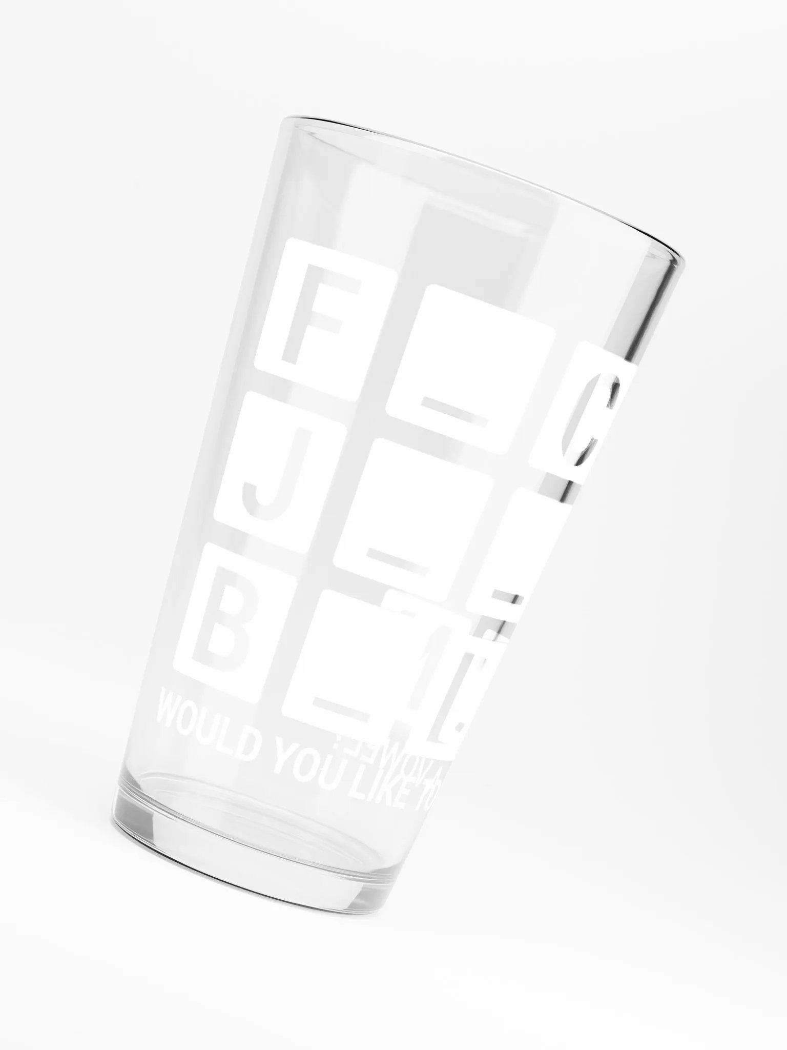 F**CK JOE - Shaker Pint Glass product image (6)