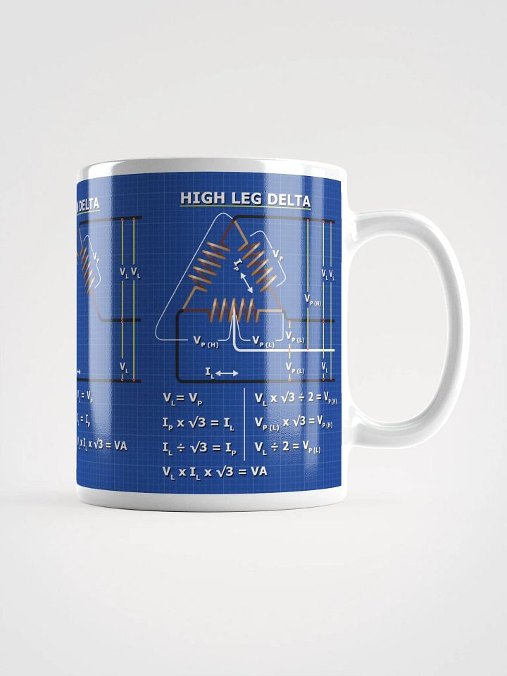 3 Phase Transformer Mug - Blue product image (3)