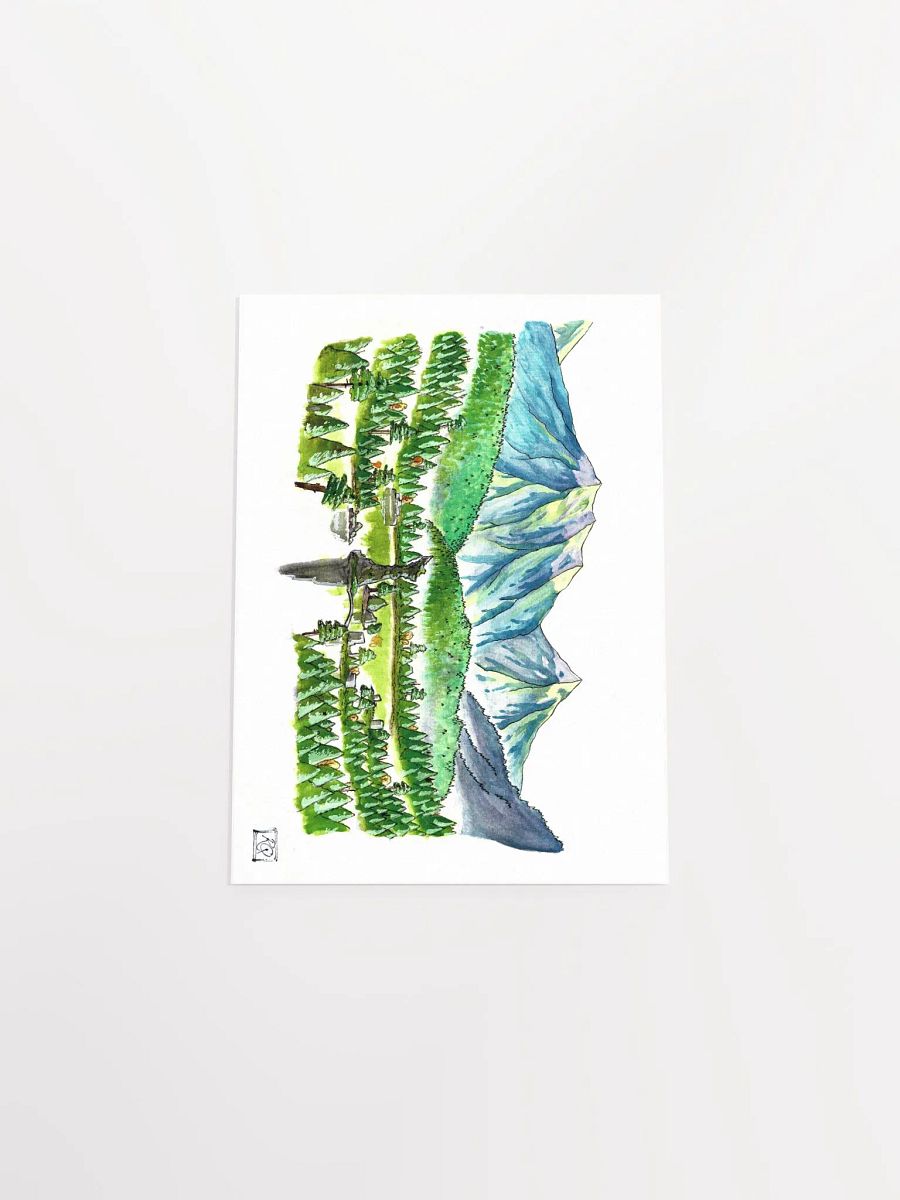 "The Mists over Tol Fallent" | Printed Artwork product image (5)